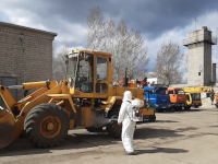 Работа дезинфекторов